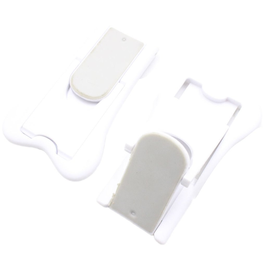 2 PCS Baby Sicherheit Anti-prise Schlösser Weiß ABS Auf Windows Einstellbar Kinder Sicherheit Schlösser Fenster Stopper Kinder Sicherheit