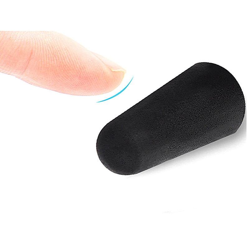 10 Pairs Comfort Soft Foam Ear Plugs Tapered Travel Sleep Noise Reduction Prevention Earplugs Sound Insulation Ear Protection