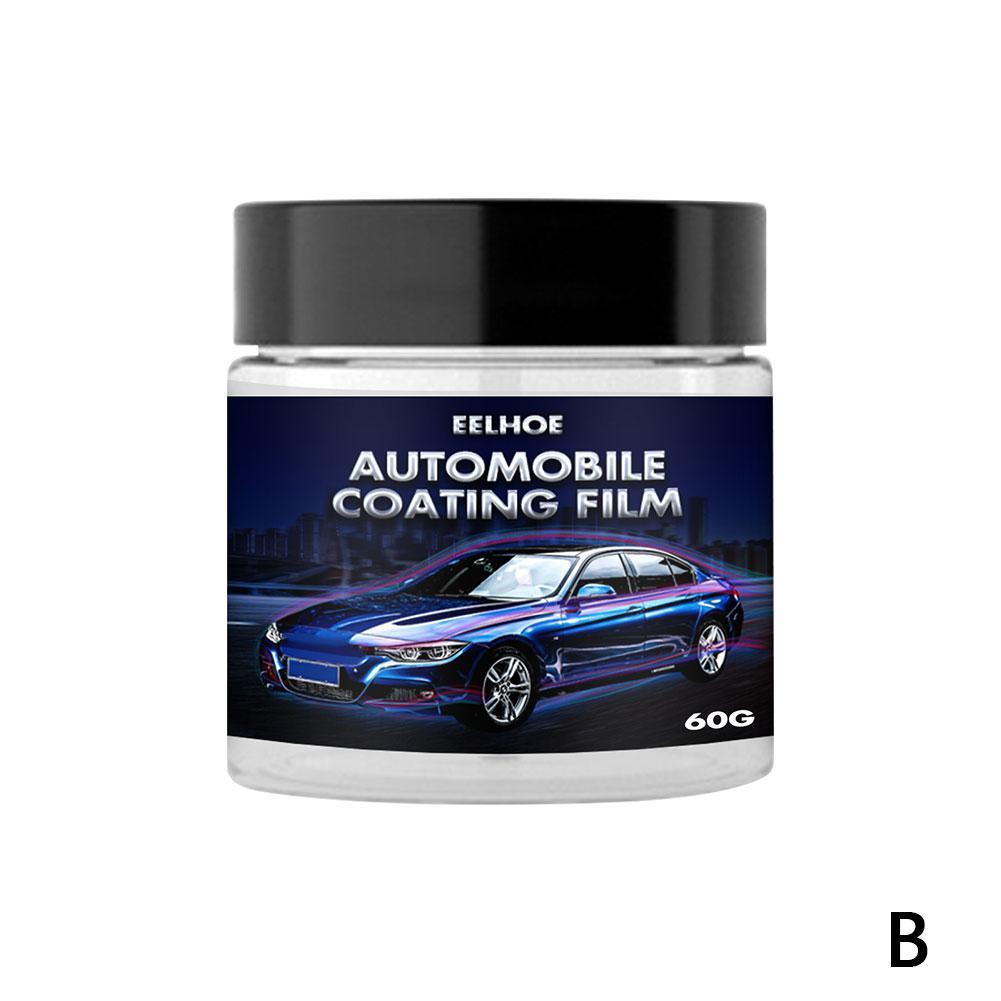 Car Wax Crystal Plating Set Hard Glossy Carnauba Wax Paint Repair And Sponge Tiny With Maintenance Scratch Coating Towel Ca X7V0: B