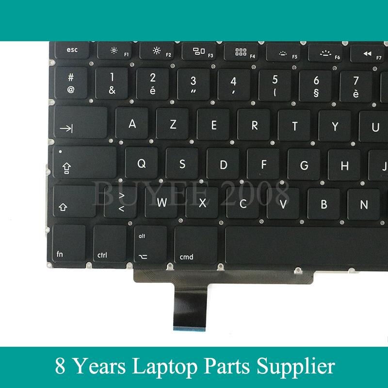 Laptop 17 "A1297 Azerty francuski niemiecki holenderski hiszpański włoski czeski klawiatura dla Macbook Pro A1297 klawiatury podświetlenie 2009-2012