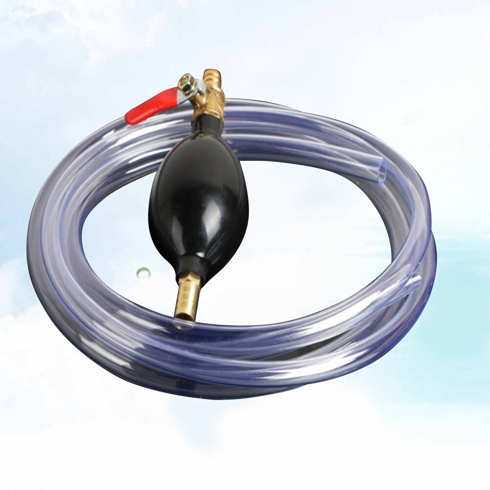 Fluid Pump Liquid Air Cavity Fluid Petrol Manual Gasoline Diesel Syphon Hose Siphon Pump