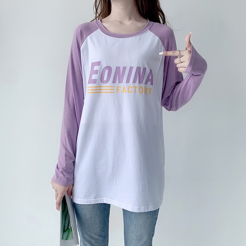 Voedingsshirt lange mouw - Tops - Borstvoedingskleding