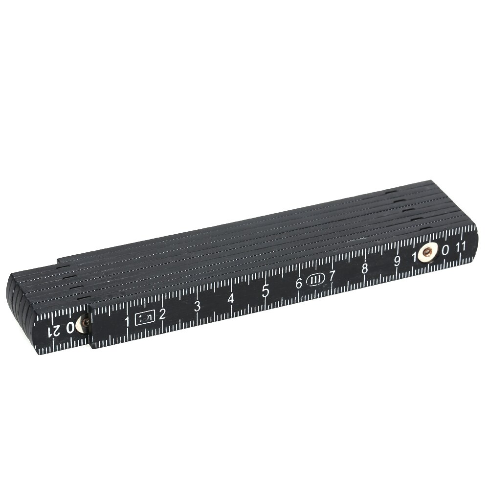 Folding Versatile Inside Reading Carpenter's Ruler Education Meter Lightweight and Compact Measuring Tool