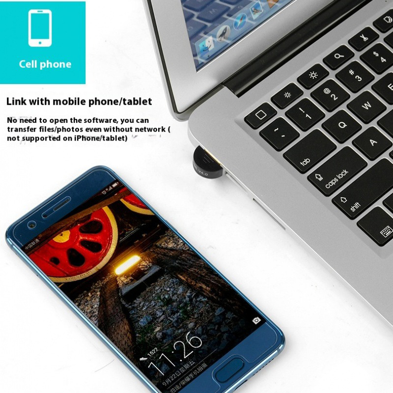 4.0 Bluetooth Adapter USB Bluetooth Receiver Computer Wireless Audio Transmitter Win8/10/11 Drive free