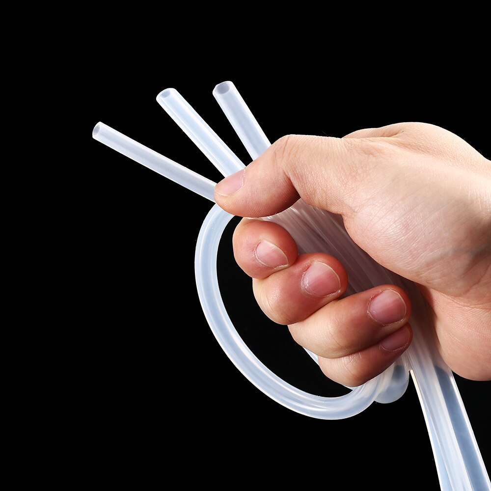 Transparent Silicone Rubber Hose Beer Milk Pipe Plumbing Hoses Flexible Tube