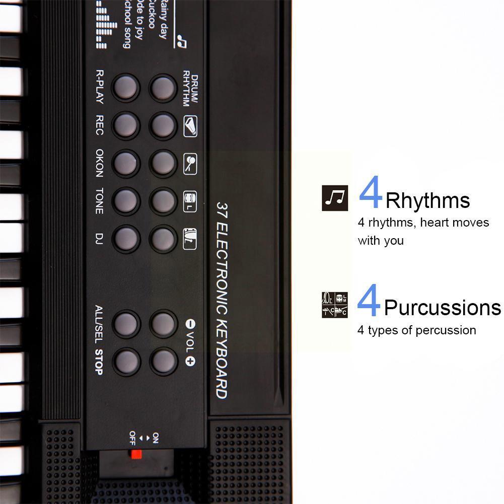 37 S Electronic Board Piano Digital Music Board Electric Piano Children Musical Enlightenment For Beginners A5x0