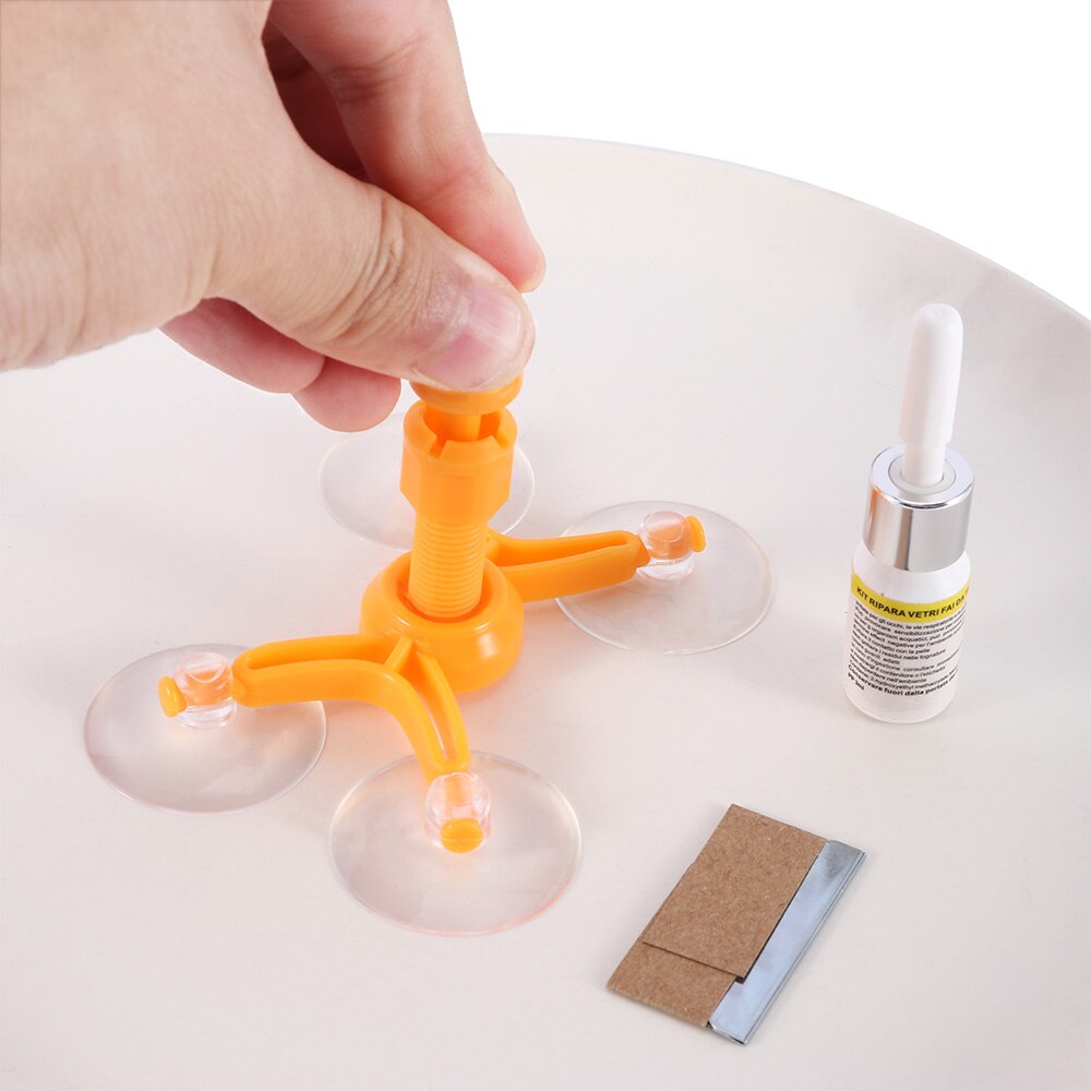 Reparatieset voor voorruit, autoruit, kras, barst, herstel, reparatiegereedschap, polijsten, polijsten van autoruiten, autostyling