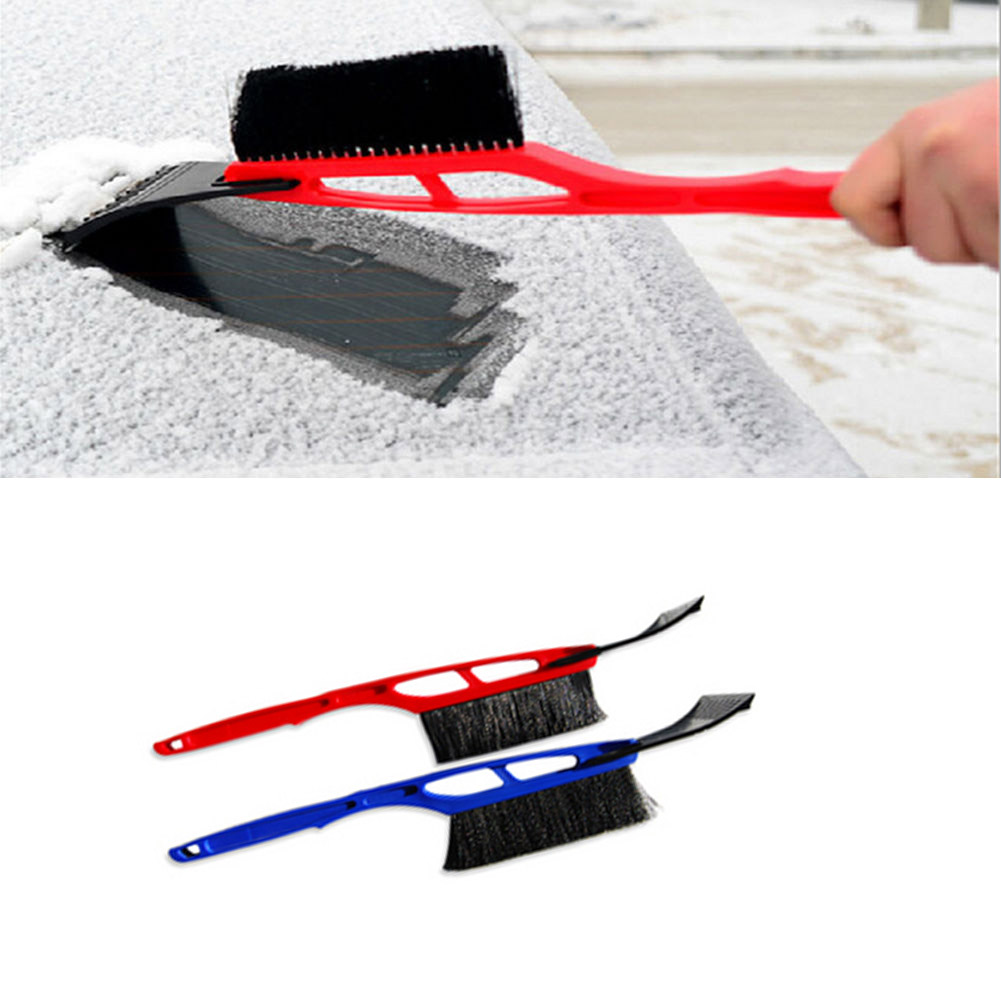 1Pc Auto Fahrzeug Langlebig Schnee Eis Schaber 2in1Schnee Pinsel Schaufel Entfernung Winter Gelegentliche Farbe Entfernen Eis schnee Auto Werkzeug zubehör