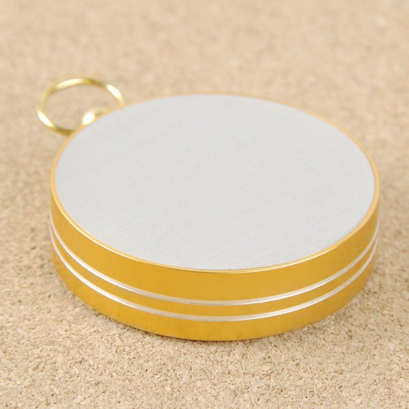 Portable Presents Gold Hiking Climbing Survival Tools Aluminum Alloy Pocket Outdoor Camping Compass Handheld Compas