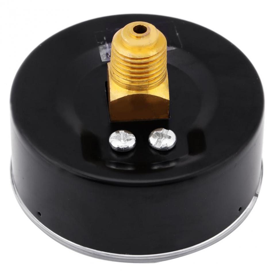 0-6 Bar Fuel Pressure Gauge Manometer 1/4 Inch NPT Thread Pressure Measuring Tools For Fuel Air Oil Liquid Water