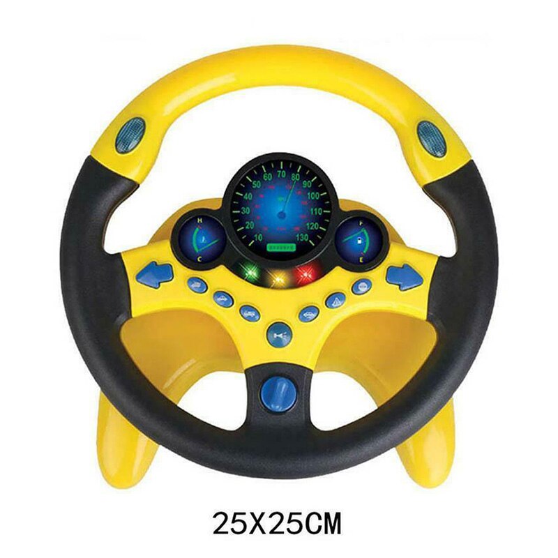 Kids Copilot Simulated Steering Wheel Racing Drive... – Vicedeal
