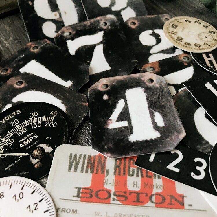 Junkjournal Steampunk Paper STEAMPACK Craft Paper DIY Scrapbook Retro Hand Tent Decoration Paper