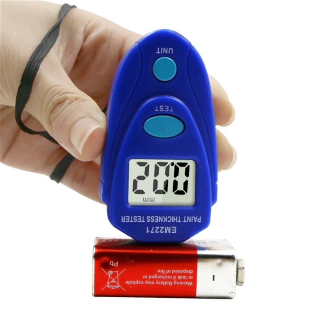 Digital Car Paint Thickness Meter Coating Gauge Probe