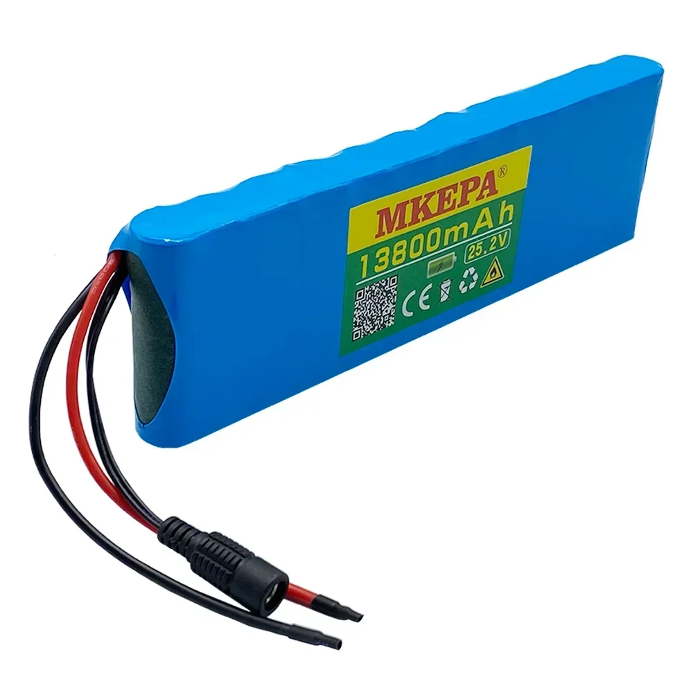 Bateria de íon de lítio 6s2p 25.2V13.8ah 18650 24V 13800mAh bateria de íon de lítio, adequada para baterias de bicicleta/scooter