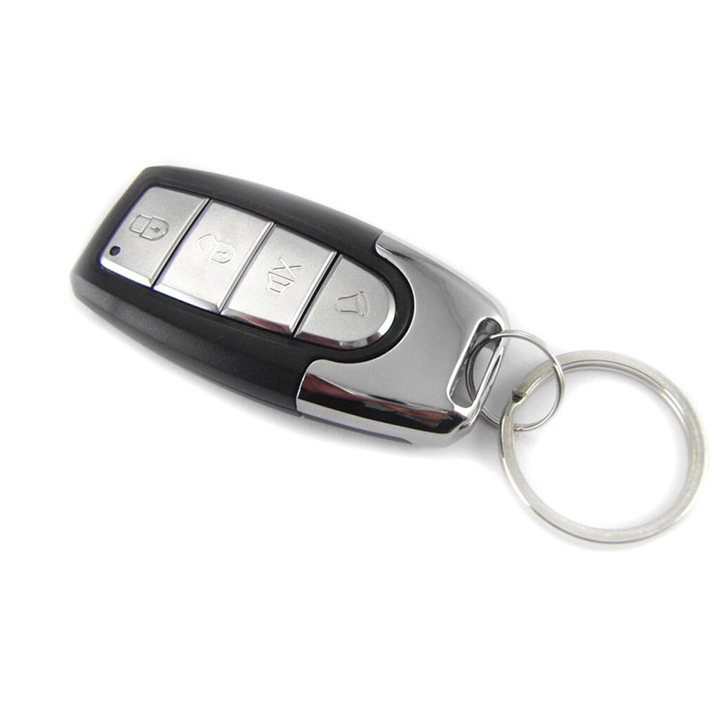 1-Way Car Alarm Security Keyless Entry System with 2-Button Remote