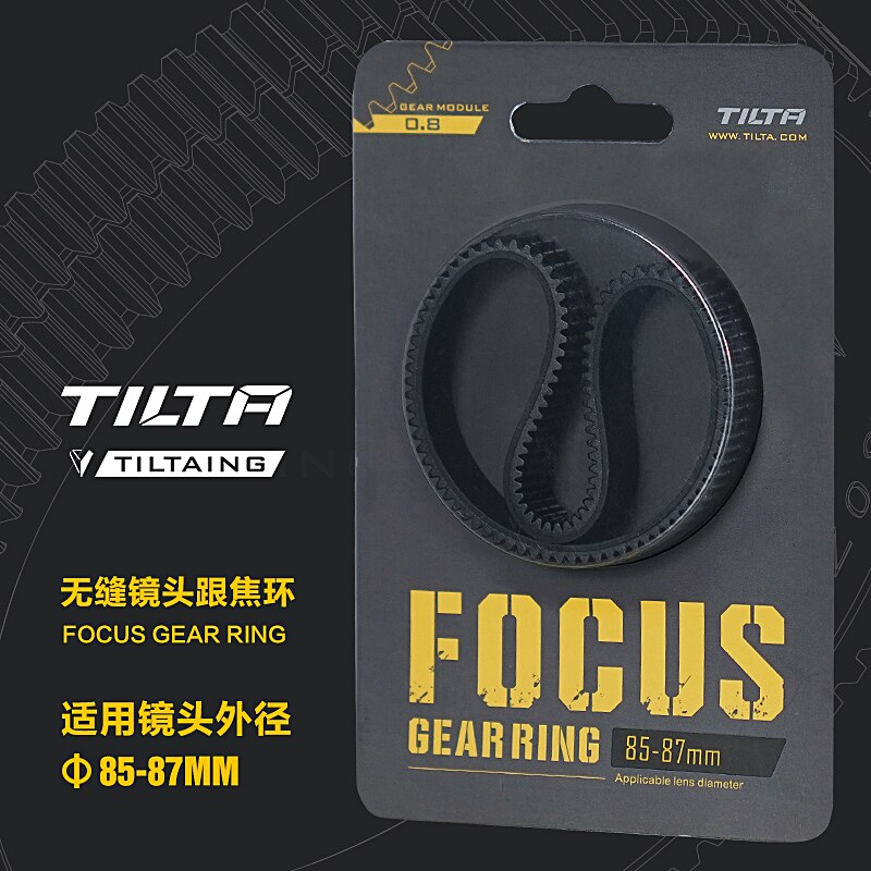 Tilta Tiltaing TA-FGR Seamless Focus Gear Ring 360 ° Rotation Silent Follow Focus Ring For SLR DSLR Camera Accessories: 85-87