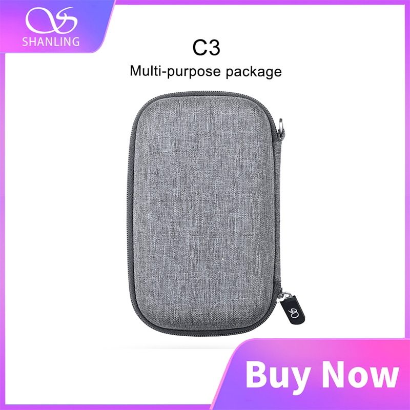 Shanling  c3 stoffbox anti-druck-mehrzweckpaket für tragbare player kopfhörer  m6 m0 m1