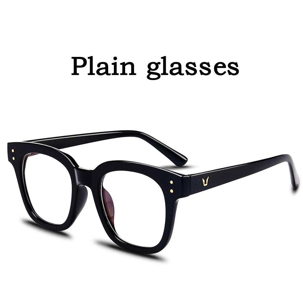 RMM brand unisex Mirror Anti-Blue-ray glasses Plain glasses Lens with Myopic Glasses Frame for women men student: Plain glasses