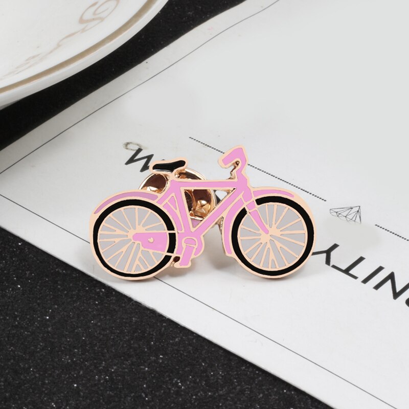 Modische Rose Broschen Für Frauen Kühlen Hund Blatt Pilz Fahrrad Pin Männer Revers Blume Zubehör Für Kleid Pins Corsage Metall