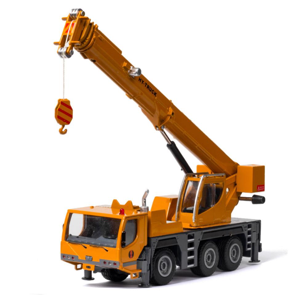 Rctown 1:50 Wheeled Crane Model Legering Auto Model Simuleren Techniek Kraan Speelgoed Decoratie Voor Kinderen