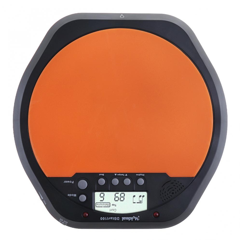 8Inch Digitale Elektrische Drum Pad Training Praktijk Metronoom Met Twee Maple Wood Drumstokken Drumsticks