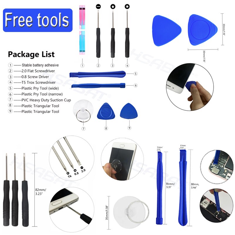 Hsabat 0- zyklen -6500 -mah-tablet-akku für voyo  a1 mini tablet-pc (ersatzakku)