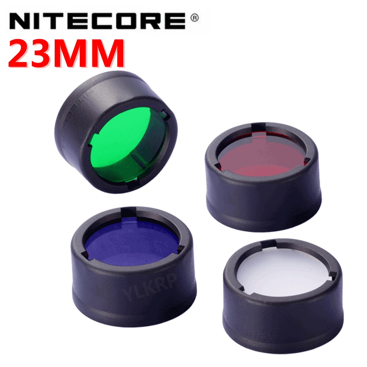 Nitecore Colour Filter(22.5Mm) NFR23 NFB23 NFG23 NFD23 Geschikt Voor De Zaklamp Met Hoofd Van 22.5Mm
