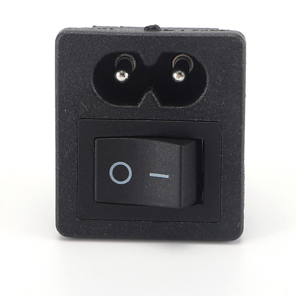 ﻿ Red Rocker Switch Fused Inlet Power Socket Fuse Switch Connector Plug Connectors Dielectric Intensity 250V 20A 500W AC