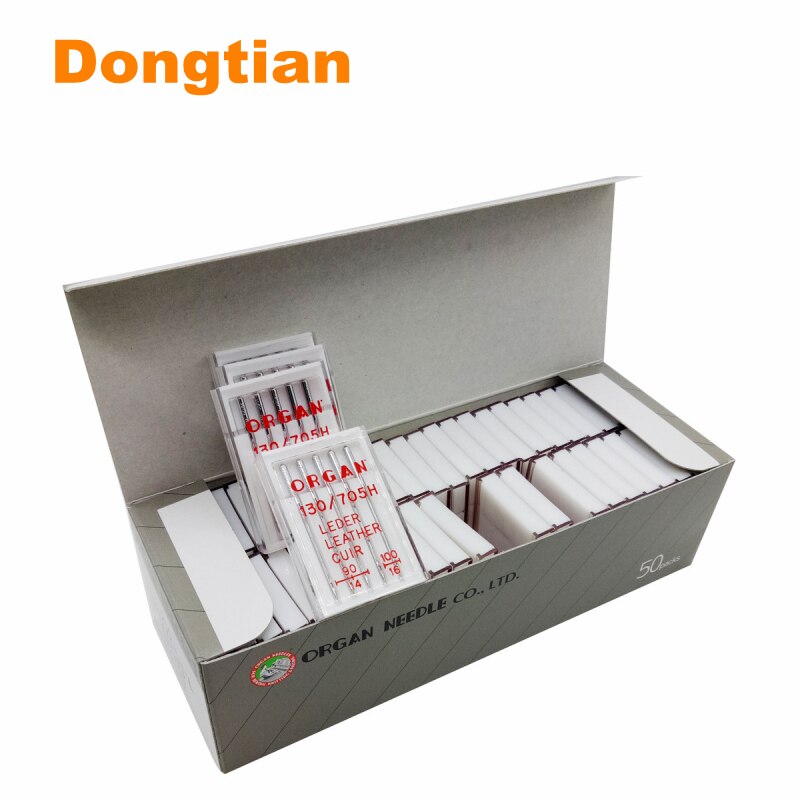 Top Household Sewing Machine Leather Organ Needles for Leather 5pcs/pack Mix Size 90 100