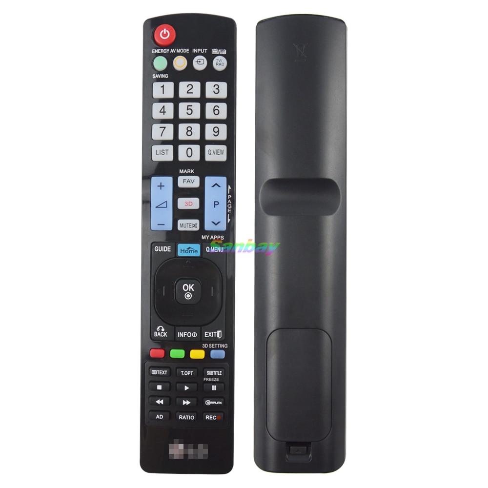 Mando a distancia para LG 42LS575S 32LS570S 37LS570S LCD TV AKB73275606 AKB73615312