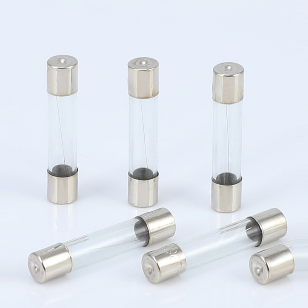 10/100 pièces tube à fusible 5x20 6x30 tube à fusible en verre 250v0.1A 0.2A0.5A1A2A3A5A6 10A15A20A30A