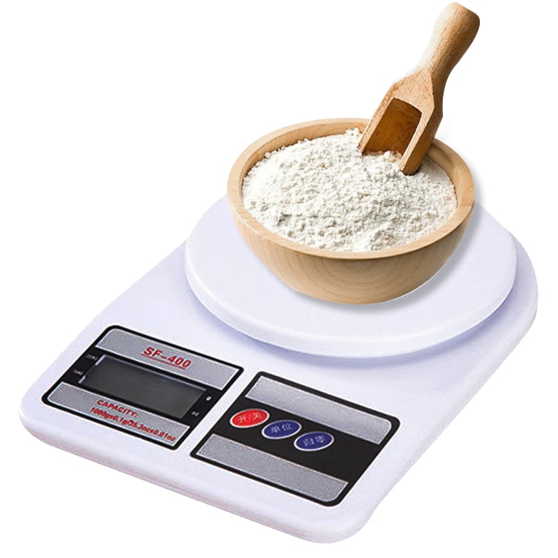 5 kg/10 kg 1g de cocina Digital duradera a escala de alimentos herramientas de medición para hornear precisión de la escala de cocina pantalla de alta definición