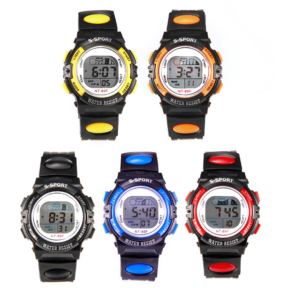 Children Wrist Watch For Boys Sport Digital Eelegant Baby Girls Watches LED Silicone Waterproof Kids Clock relogio infantil
