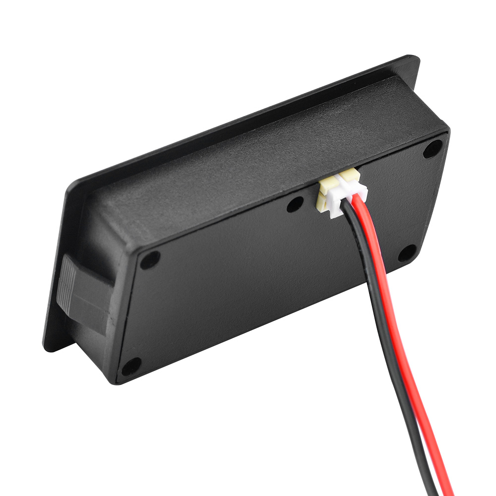 Batteriekapazitätsanzeige DC 9V-100V Batteriemessgerät 12V 24V 48V Batterieleistungsprozentsatz Spannungsanzeige Messgerät Anzeige