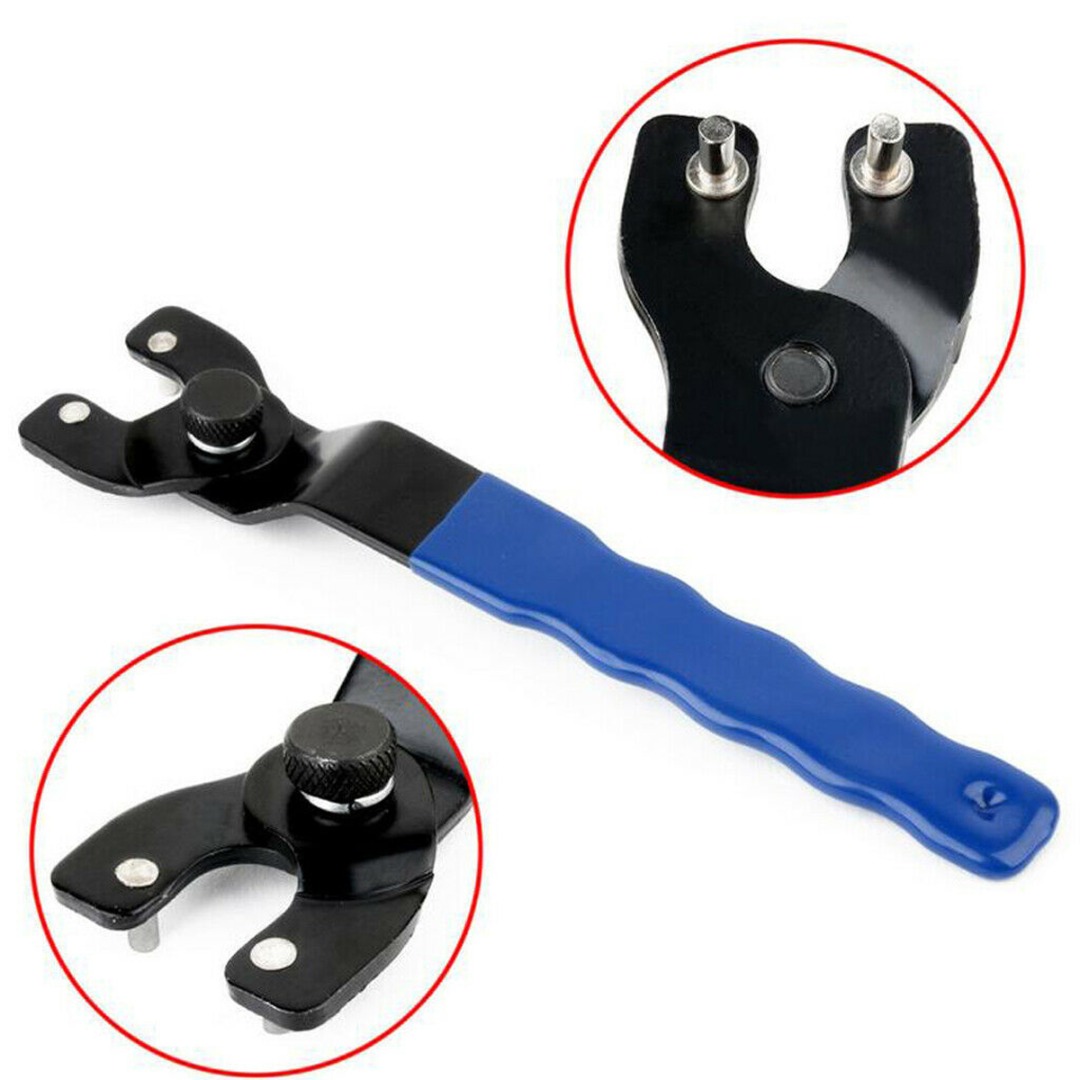 Juego de llaves inglesas de plástico para el hogar, conjunto de herramientas de reparación, amoladora angular ajustable, 1 unidad
