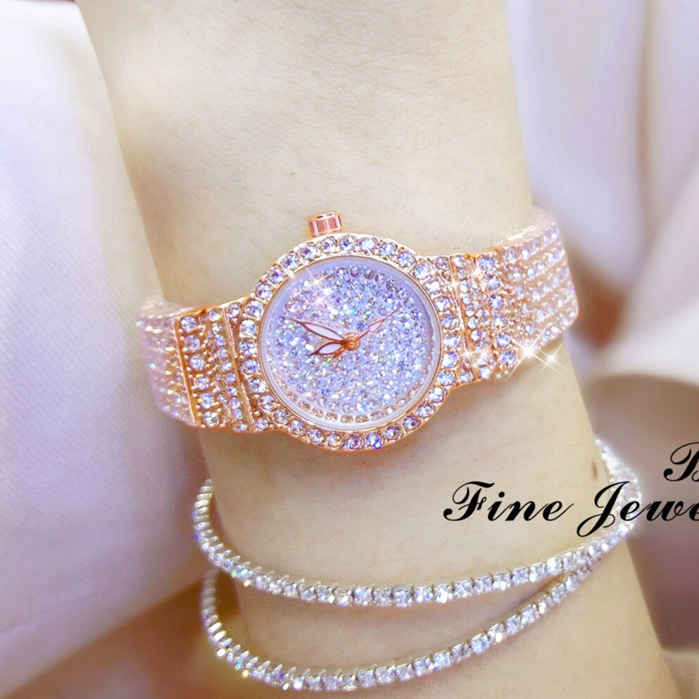 Aiseilo Chain Horloge Kleine Keten Vol Sterren En Diamanten Vrouwen Horloge Vrouwen Horloge Horloge Voor vrouwen