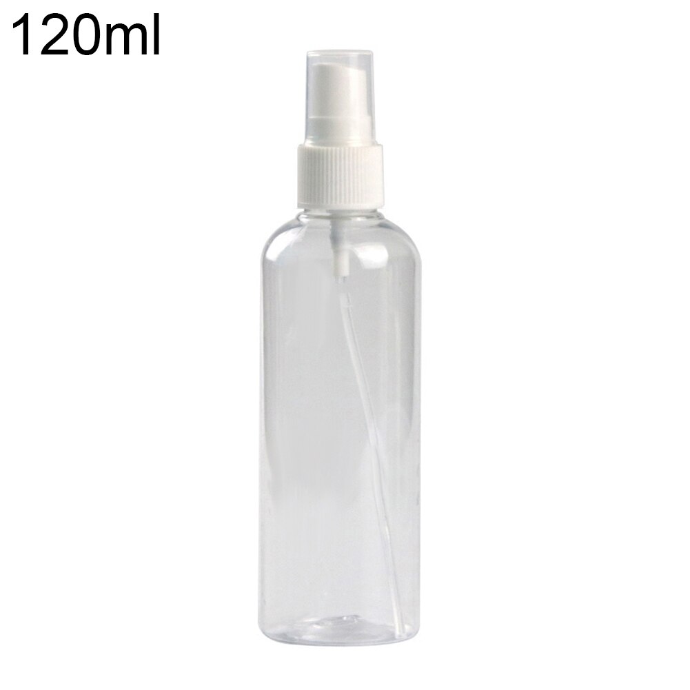 Portable Travel Transparent Plastic Empty Cosmetic Sample Spray Bottle Atomizer Can be used to dispense and store most liquids.: 120ml