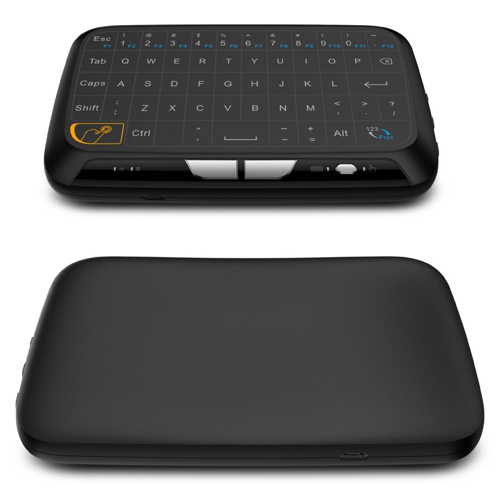 H18 2.4GHz Wireless Bluetooth Keyboard Mini Air Mouse Touch Keyboard for PC Laptop Replacement Keyboard Wireless Keyboard