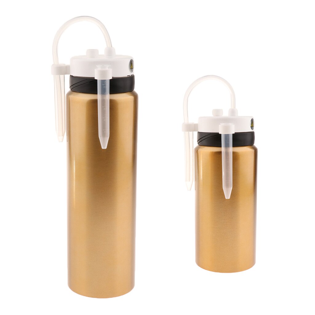 2 Set Adult Sippy Cup w/straw Disabled Patients Care Spill Proof Thermal Bottles