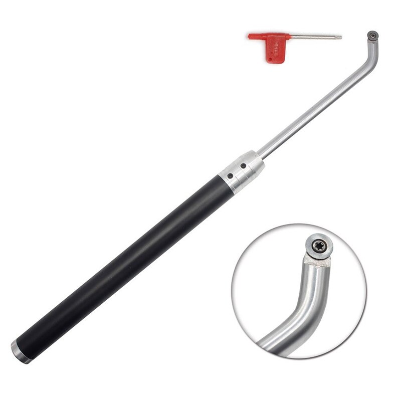 EUNEWR Ensemble D'outils De Tour à Bois à Pointes En Carbure,Outils De Tournage Du Bois Avec