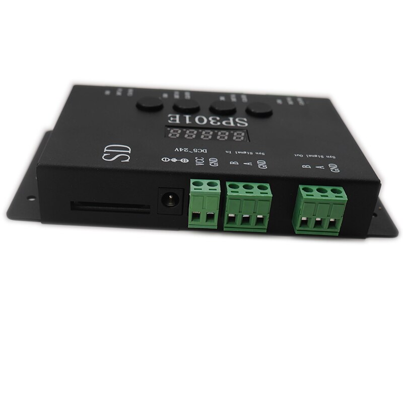 Sp301e syn signal programmerbar pixel led controller til  ws2811 ws2813 ws2812b sk6812 apa 102 pixel led strip panel lys ,dc5-24v
