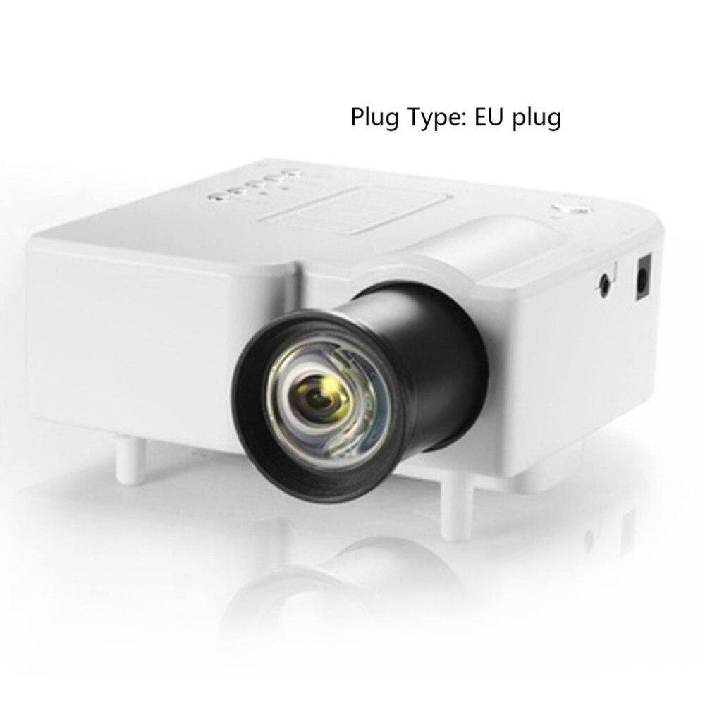 UC28 + Mini Draagbare 1080P Hd Projector Home Cinema Theater Verbeterde Hdmi Interface Home Entertainment Apparaat Multimedia Speler