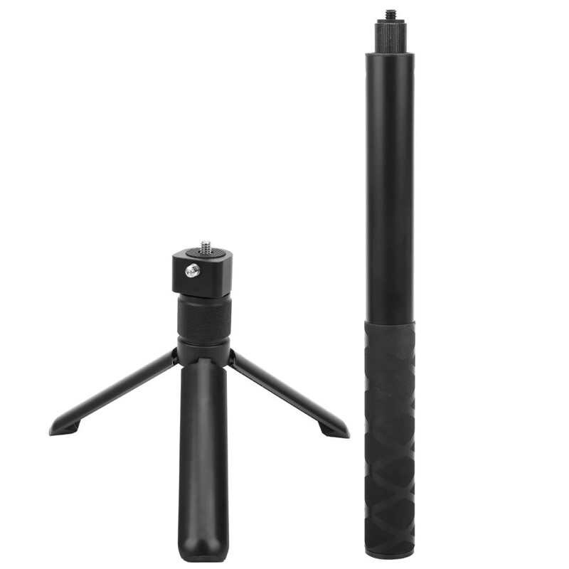 Multi‑Functional Tripod Handle Grip Selfie Stick Folding Tripod Stand with Extended Pole for insta360 one/X Camera