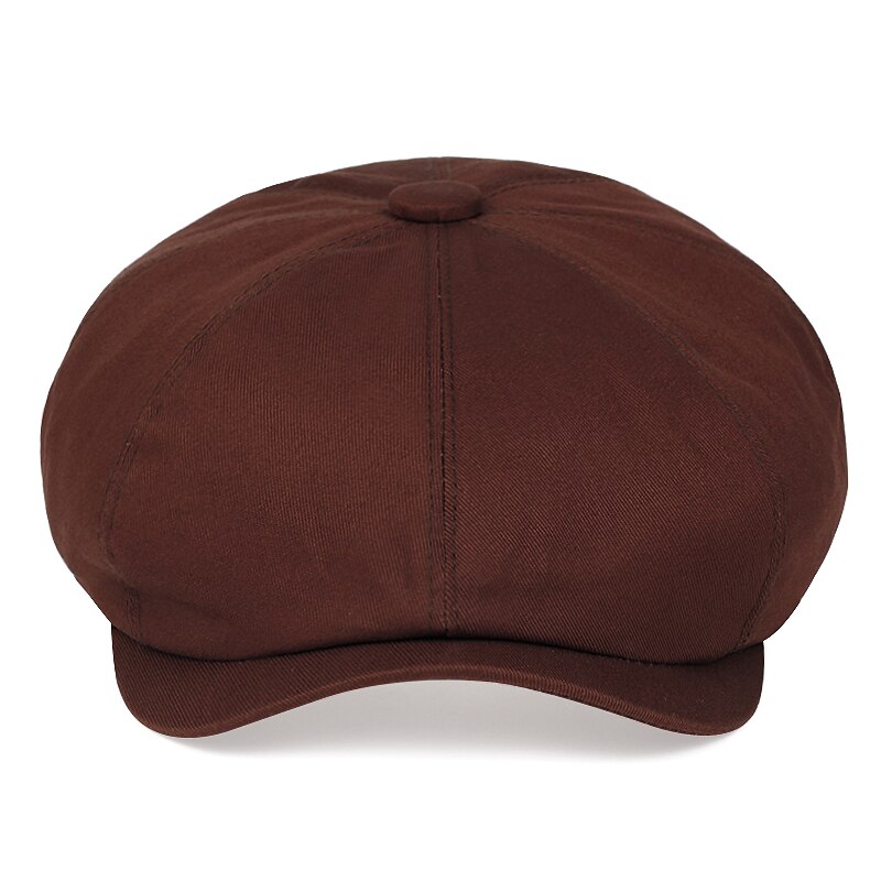 Mode Krantenjongenspet Mannen Twill Katoen Baretten Hoed Vrouwen Baker Retro Achthoekige Hoeden Mannelijke Boina Hip Hop Baret Hoeden gorras