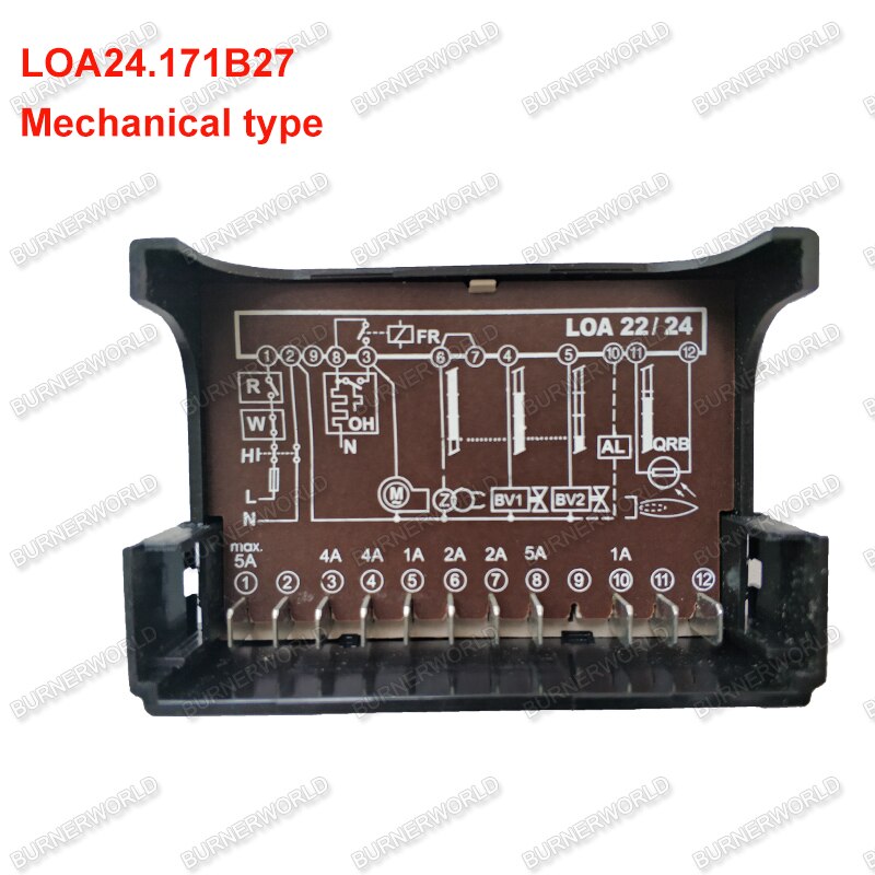 LOA24.171B27 mechanical control box burner sequencer PLC control box for oil burner replace SIEMENS/SUDICK LOA24.171B27