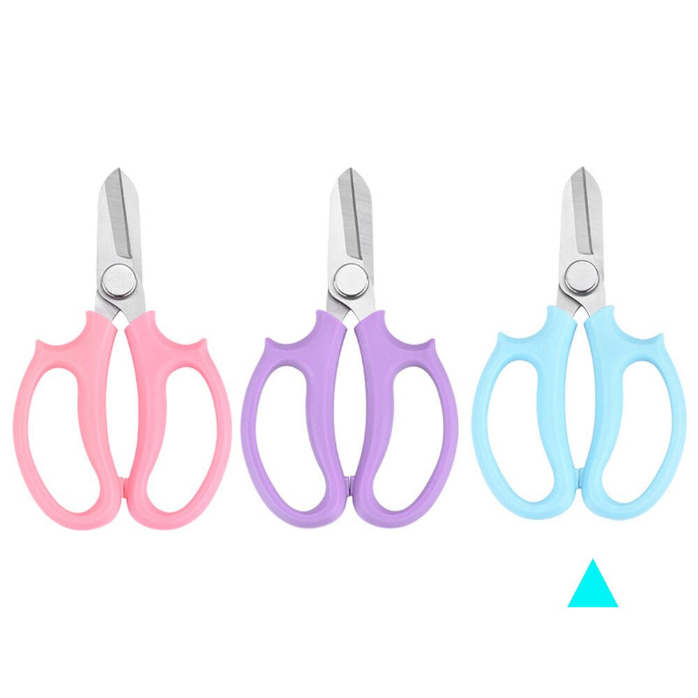 Garden Scissors Floral Scissors Garden Pruning Shears Flower Leaf Scissors Hand Pruner Flower Arrangement Tools: Blue