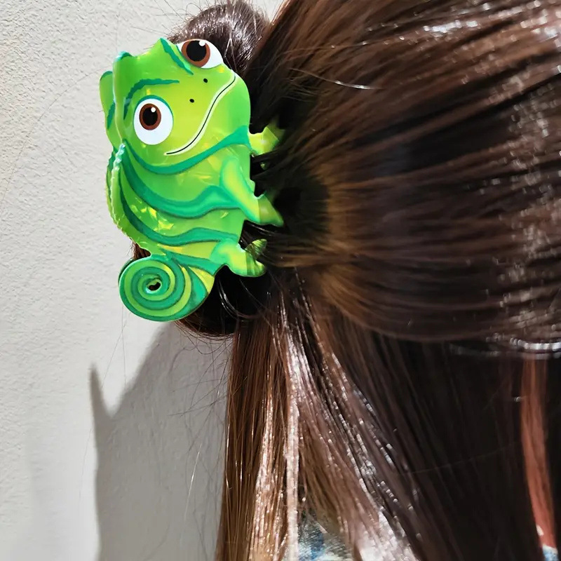 Leuke Azijn Hagedis Grab Clip Vrouwen Antislip Haarspeld Cartoon Dier Haai Clip Mode Paardenstaart Clip Meisje Dagelijkse Haaraccessoires: Default Title