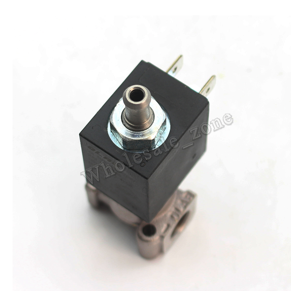 OLAB Italy SERIE 6000-9000 AC 230V N/O G1/8&#39; Brass Coffee Makers Steam Air Water 2 Position 2 Way Electric Solenoid Valve