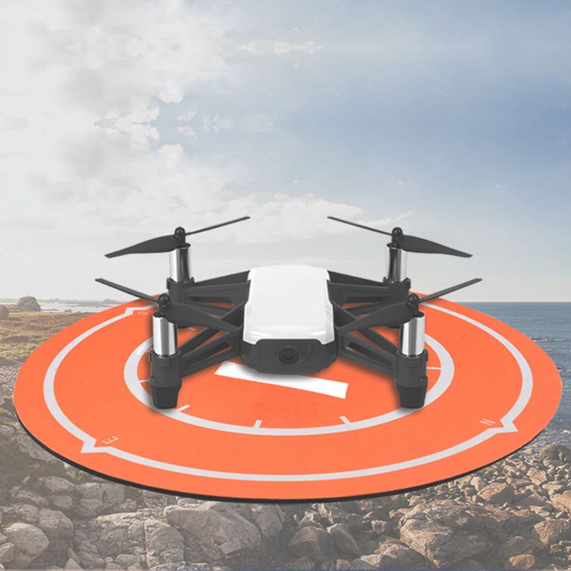 Til d-ji spark drone landingsplade vandtæt desktop parkeringsforklæde 25cm foldbar asfaltdæmper mavic mini