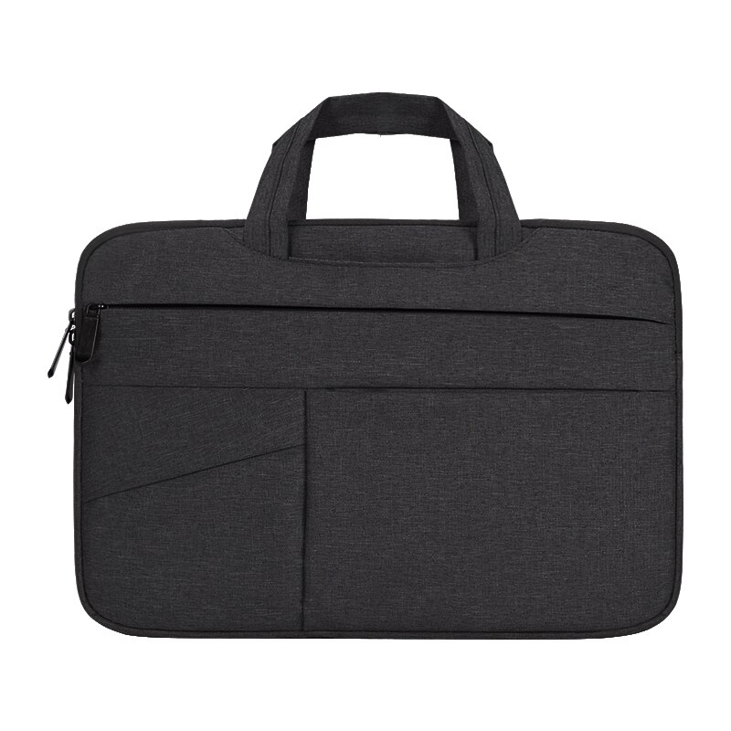 Bubm Handtas 14 &quot;Krasbestendig Laptop Aktetas, Laptop Sleeve Case Tas, Schokbestendig Sleeve Case Beschermhoes: 14 inch black